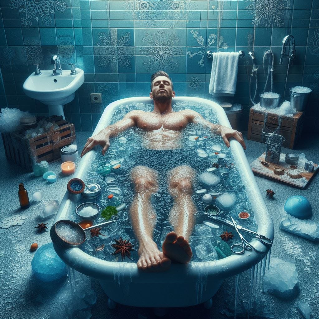 Cold • Ice Bath: Dive into the Chilly World of Therapeutic Wellness