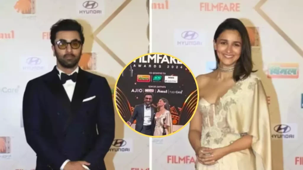 The 69th Filmfare Awards 2024: Ranbir Kapoor and Alia Bhatt