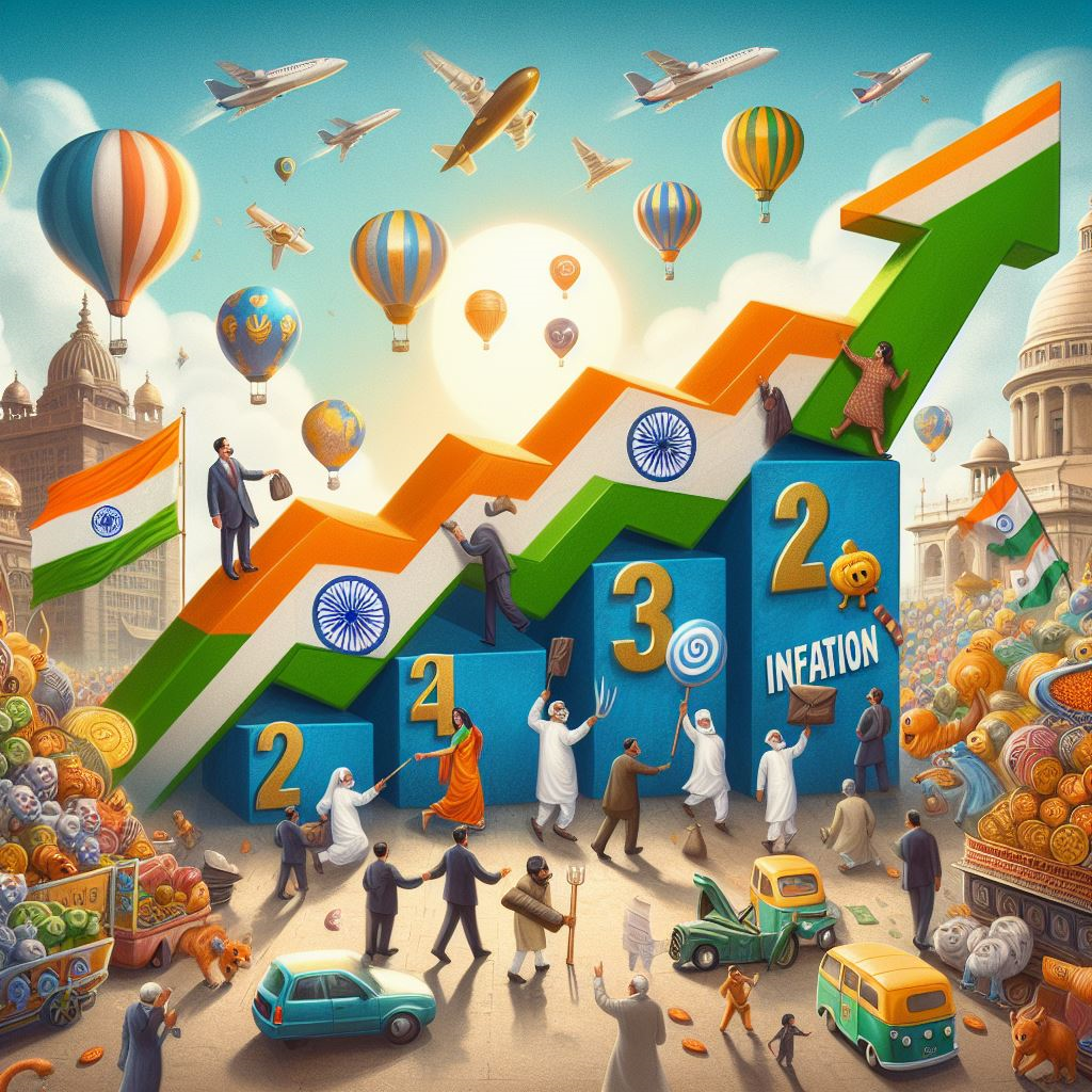 How inflation is impacting India in 2024?