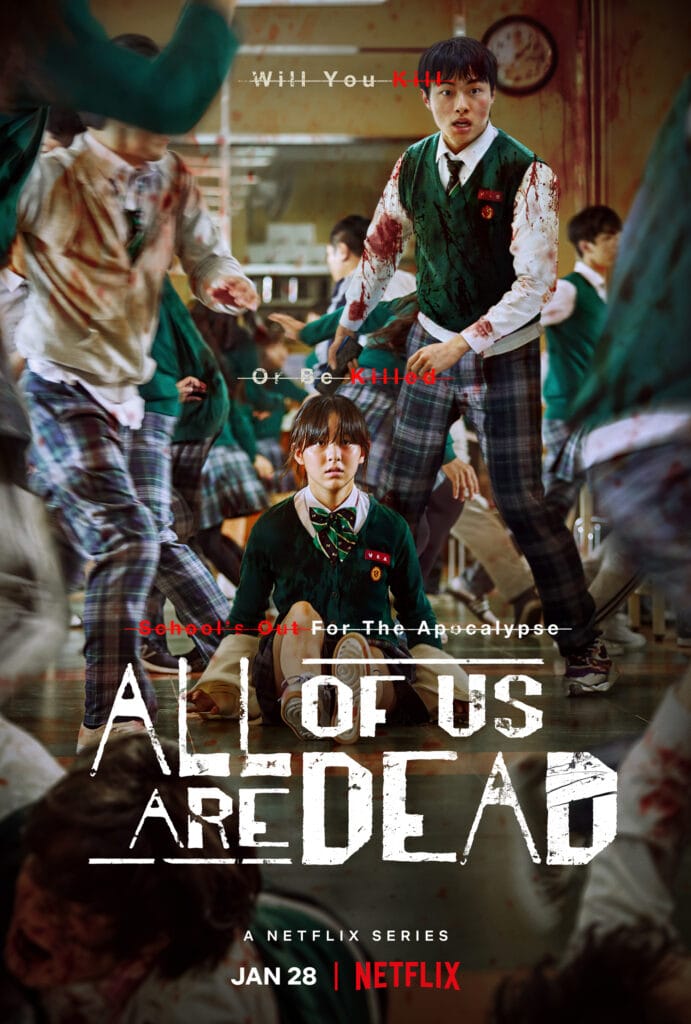 Top 10 Hindi Dubbed Web Series on Netflix - All of Us Are Dead (2022)