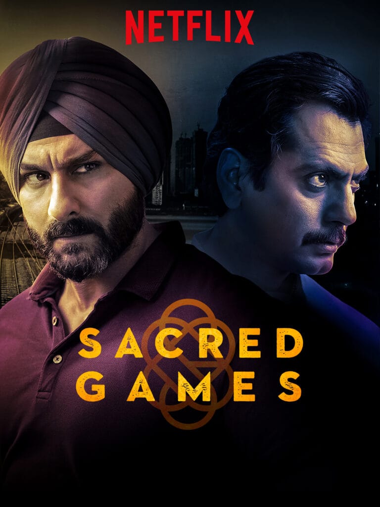 Top 10 Hindi Dubbed Web Series on Netflix- Sacred Games (2018-2019)