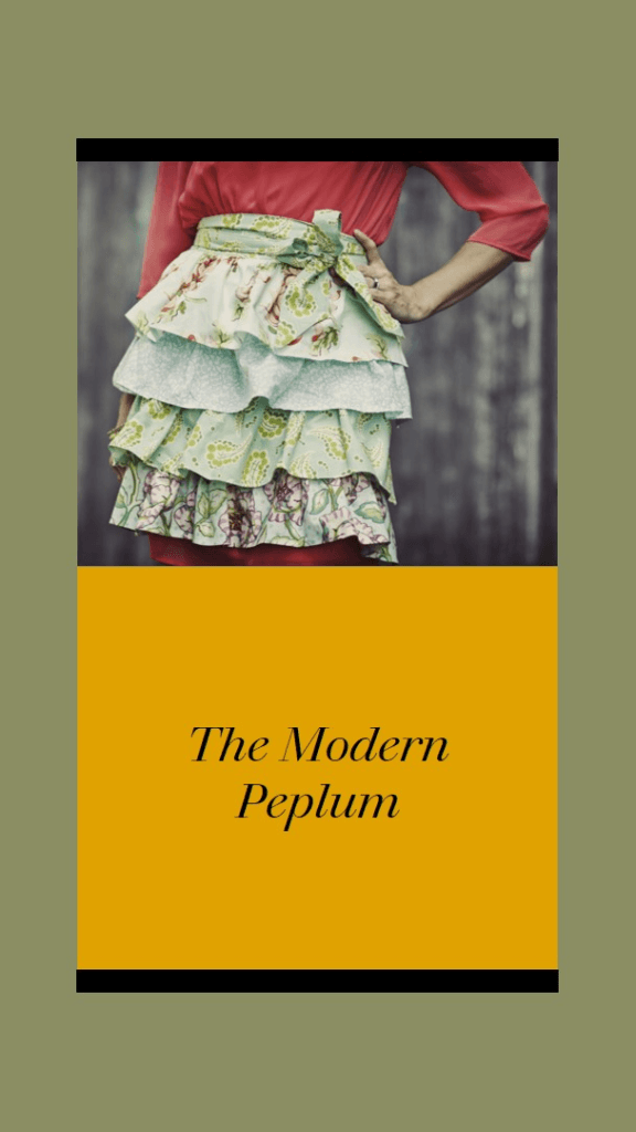 A Fashion Trends for the Discerning Individual: The Modern Peplum: A Flattering Detail