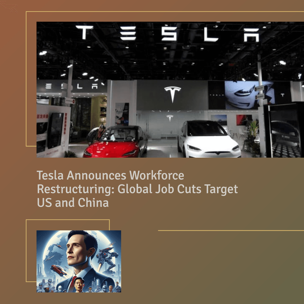 Tesla Announces Workforce Restructuring: Global Job Cuts Target US and China