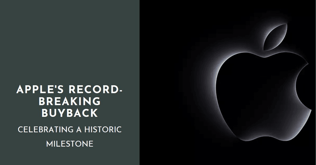 Apple Makes History with a Whopping $110 Billion Share Buyback Apple Makes History with a Whopping $110 Billion Share Buyback