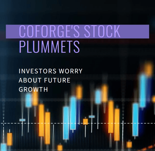 Coforge share price plunged nearly 10% today, May 3rd, 2024, due to a combination of factors