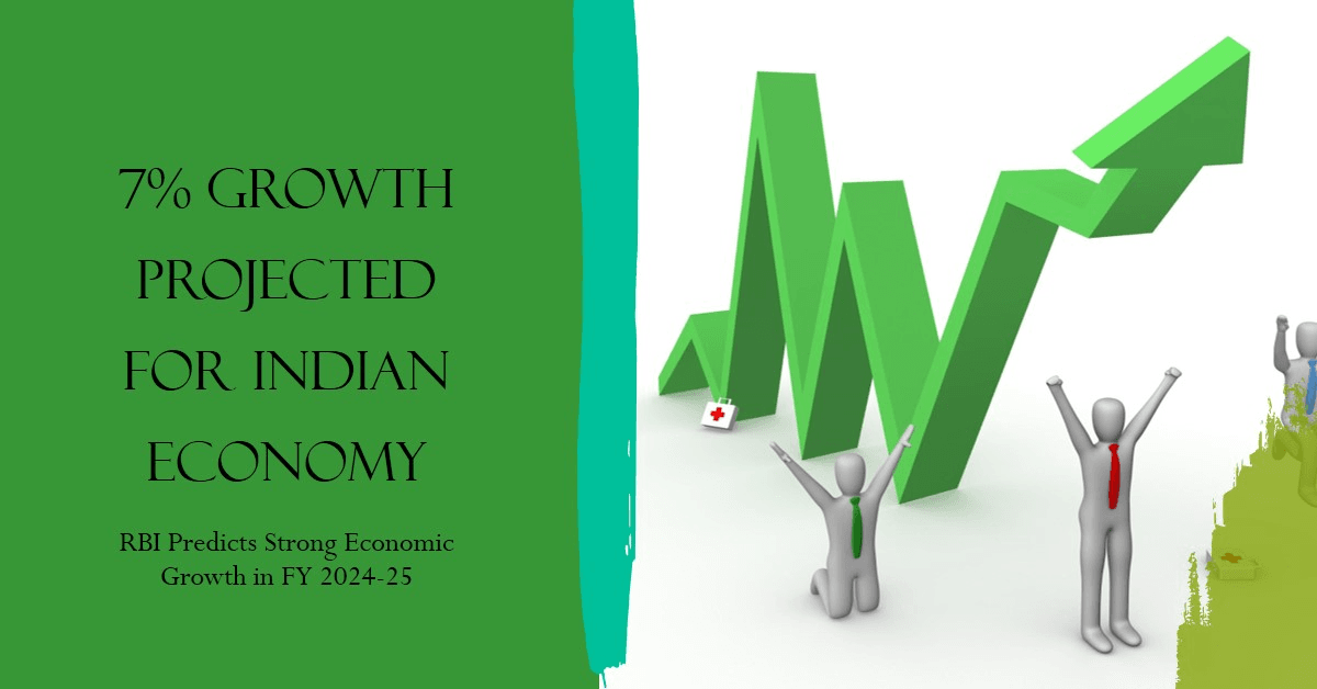RBI Maintains Optimistic Outlook: Projects 7% Growth for Indian Economy RBI Maintains Optimistic Outlook: Projects 7% Growth for Indian Economy