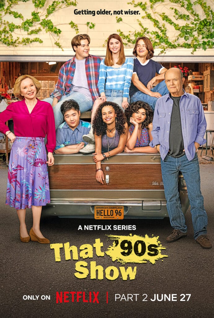 Latest Releases and Upcoming Films on Netflix (June 2024): That '90s Show, Part 2 (June 27th)