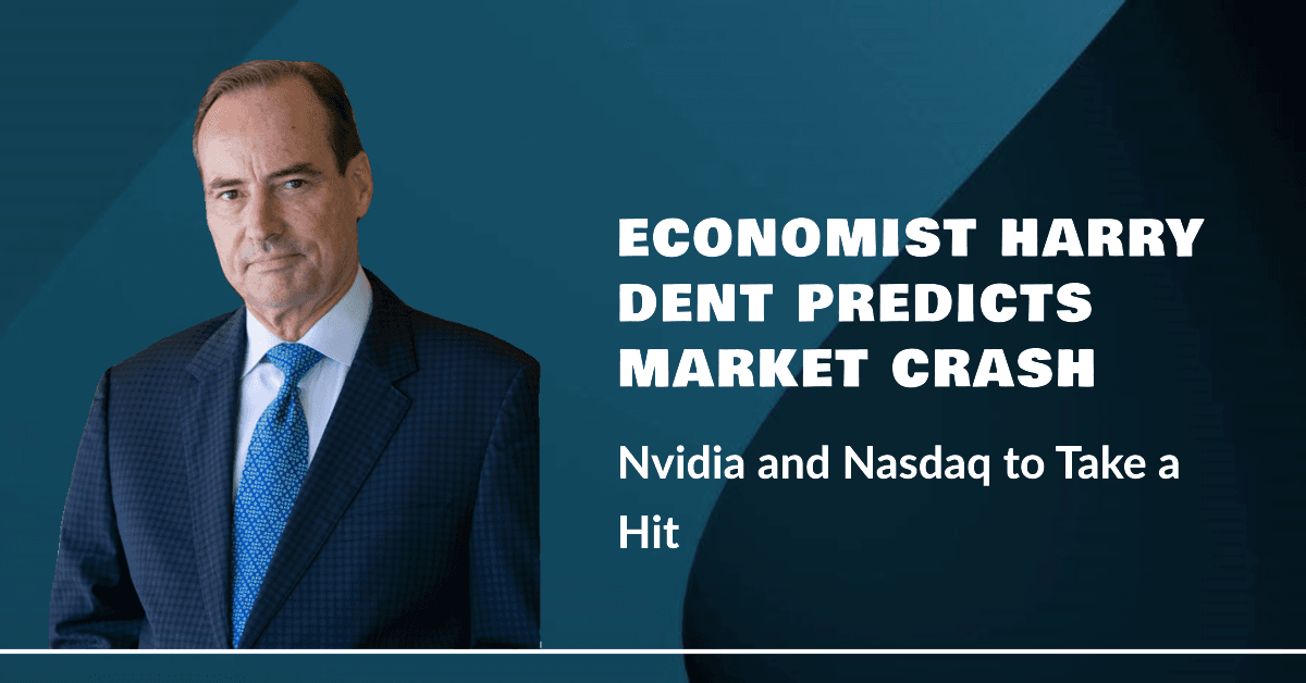 Economist Harry Dent predicts 98% crash in Nvidia, 92% drop in Nasdaq Economist Harry Dent predicts 98% crash in Nvidia, 92% drop in Nasdaq