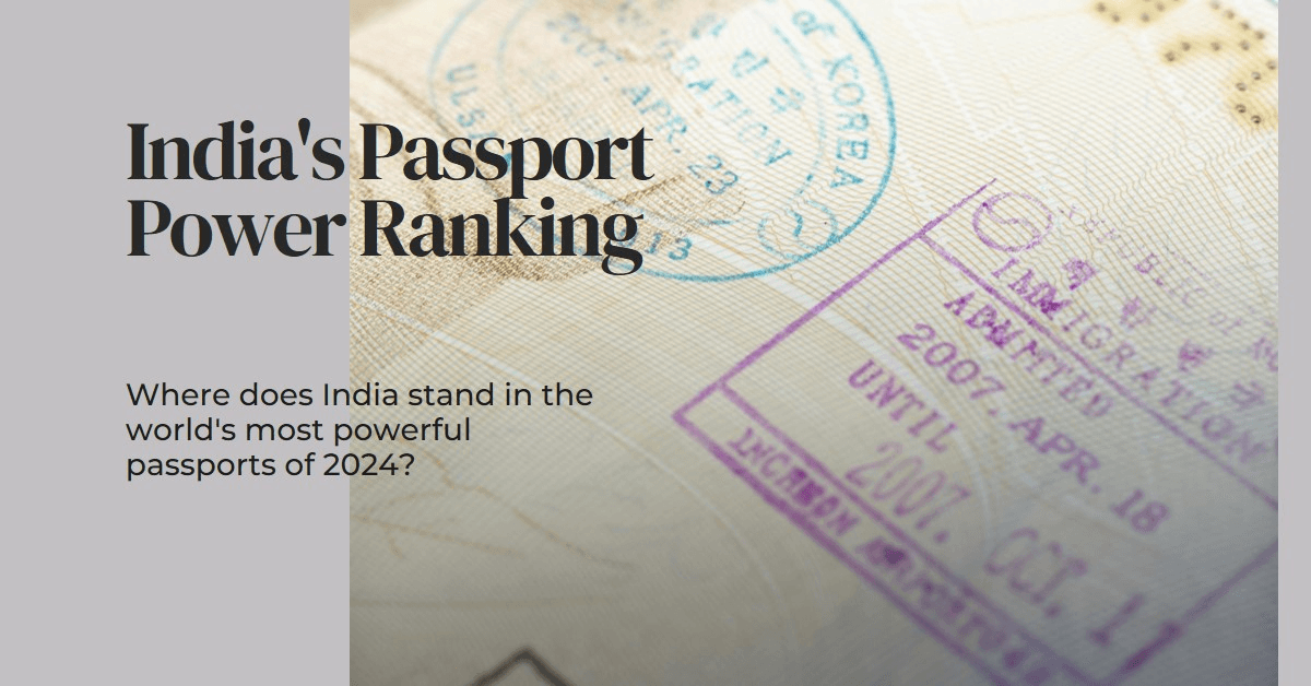World’s most powerful passports 2024: Where does India stands? World's most powerful passports 2024: Where does India stands?