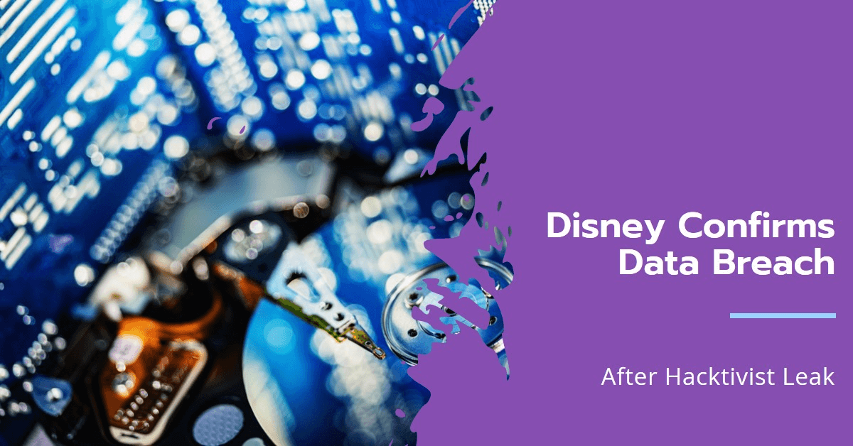 Disney Confirms Internal Data Breach After Hacktivist Leak
