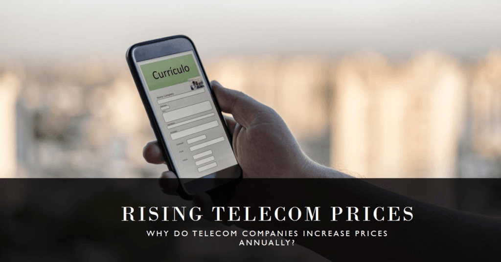 Why these Indian telecoms companies increase their prices each year?