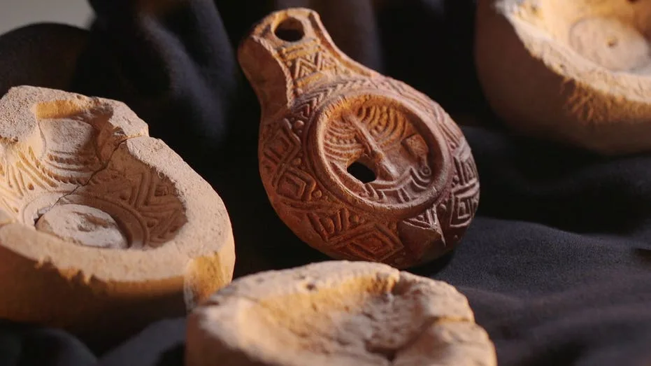 ‘Extremely rare’ ancient oil lamp with 1,700-year-old soot marks discovered buried in Jerusalem