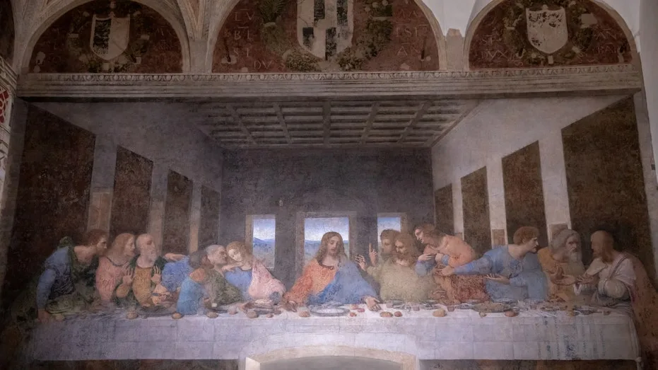 Da Vinci’s ‘Last Supper’ painted in late 1400s is viewed by 460,000 visitors each year