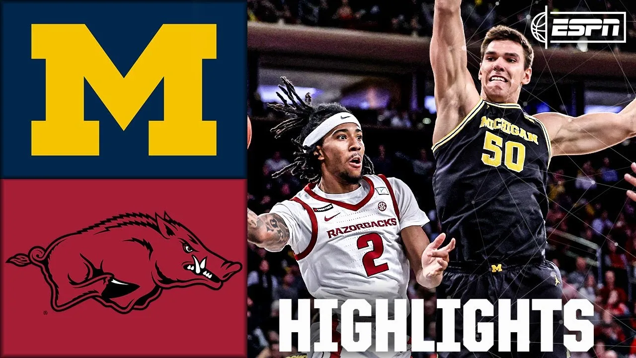 Jimmy V Classic: Michigan Wolverines vs. Arkansas Razorbacks