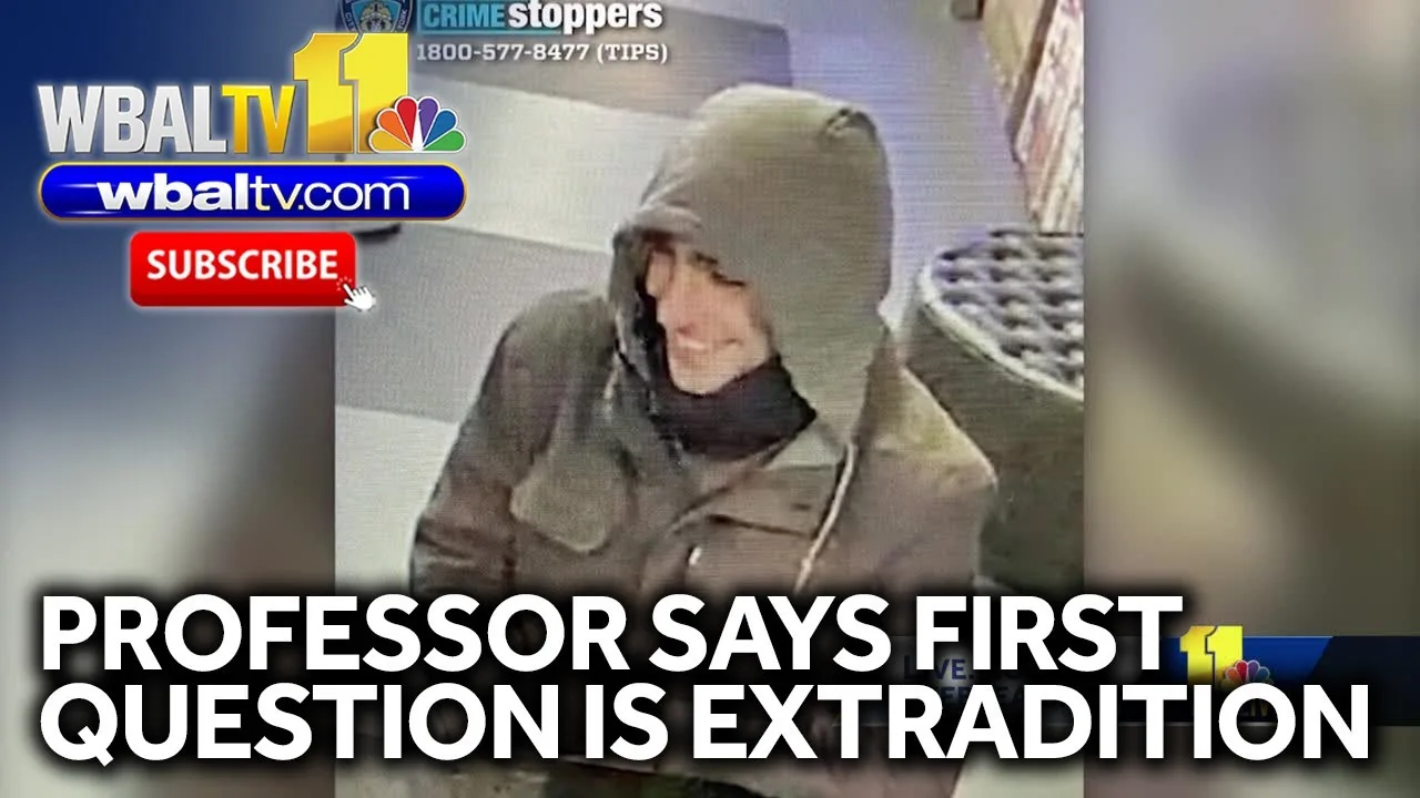 Professor says extradition is first question in Luigi Mangione case