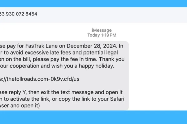 Fake toll road texts sweep America as Chinese scammers target US drivers