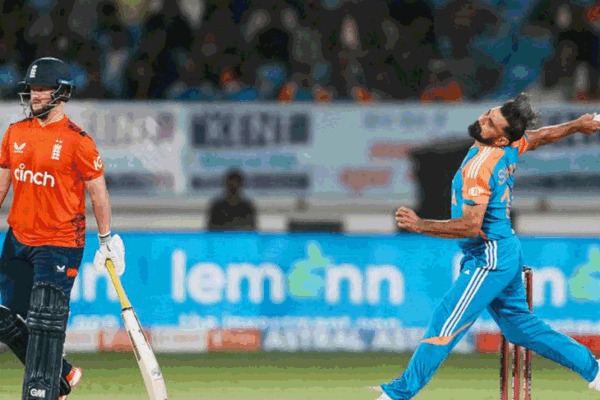 शमी ने 436 दिन बाद इंटरनेशनल मैच खेला:हार्दिक ने T20I में 1799 बॉल फेंकी, चक्रवर्ती ने दूसरी बार 5-विकेट लिए; मोमेंट्स-रिकॉर्ड्स