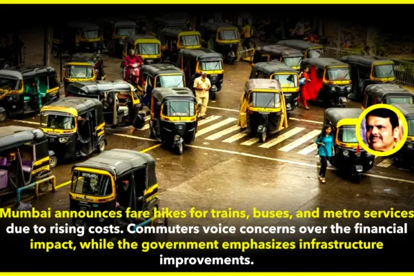 Mumbai’s Fare Hikes: A Burden or a Necessity for Public Transport? Mumbai's Fare Hikes