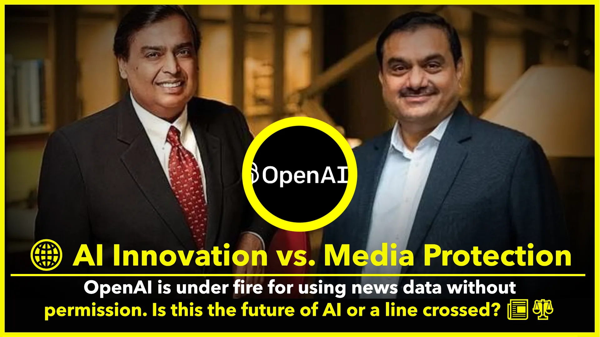 OpenAI vs. Ambani and Adani
