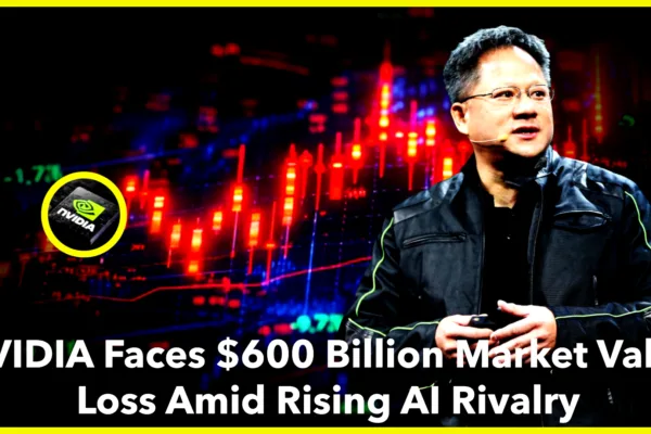 NVIDIA Suffers Historic $600 Billion Market Value Loss Amid Rising AI Competition NVIDIA