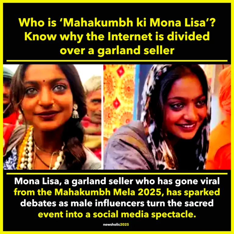 The Viral Tale of ‘Mahakumbh ki Mona Lisa’: A Garland Seller Dividing the Internet