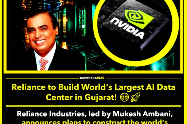 Reliance to Build World’s Largest AI Data Center in Jamnagar, Gujarat Reliance to Build World’s Largest AI Data Center in Jamnagar, Gujarat