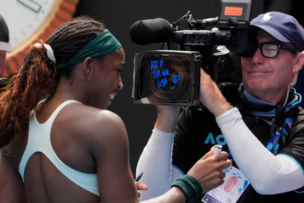 Coco Gauff pays tribute to TikTok at Australian Open, sees silver lining