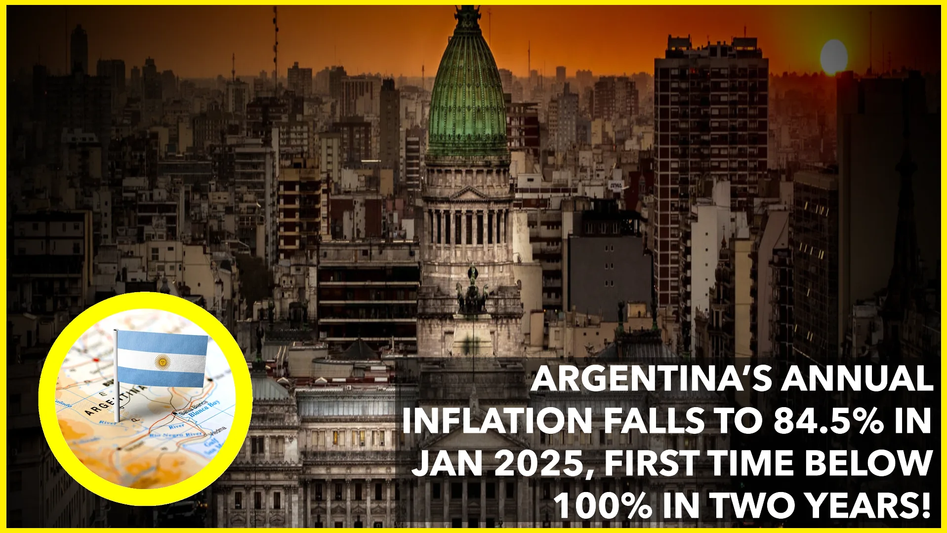 Argentina’s Inflation Drops Below 100% for the First Time in Two Years – A Turning Point?