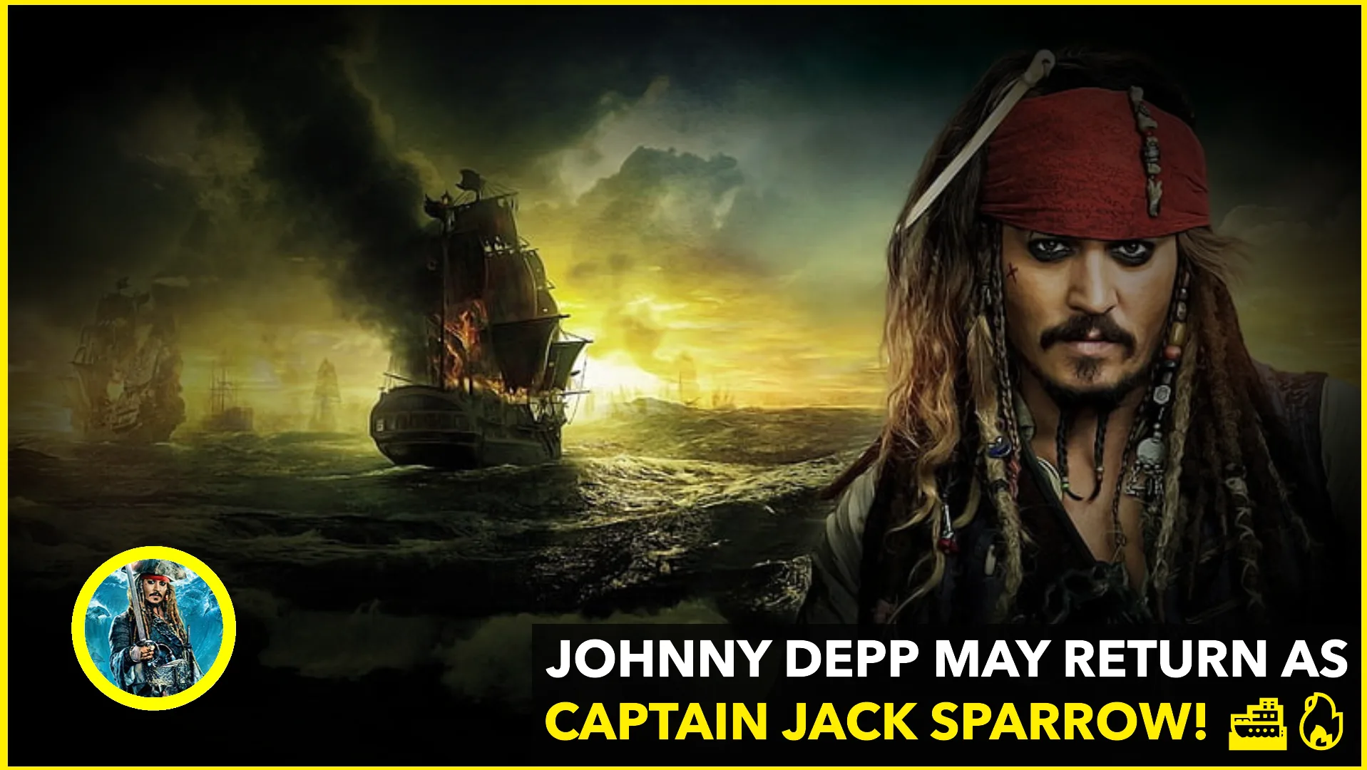 Johnny Depp's Potential Return as Captain Jack Sparrow Sparks Excitement Among Fans