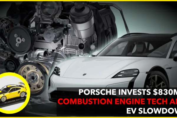Porsche to Invest $830 Million in Combustion Engine Technology Amid EV Demand Slowdown Porsche to Invest $830 Million in Combustion Engine Technology Amid EV Demand Slowdown