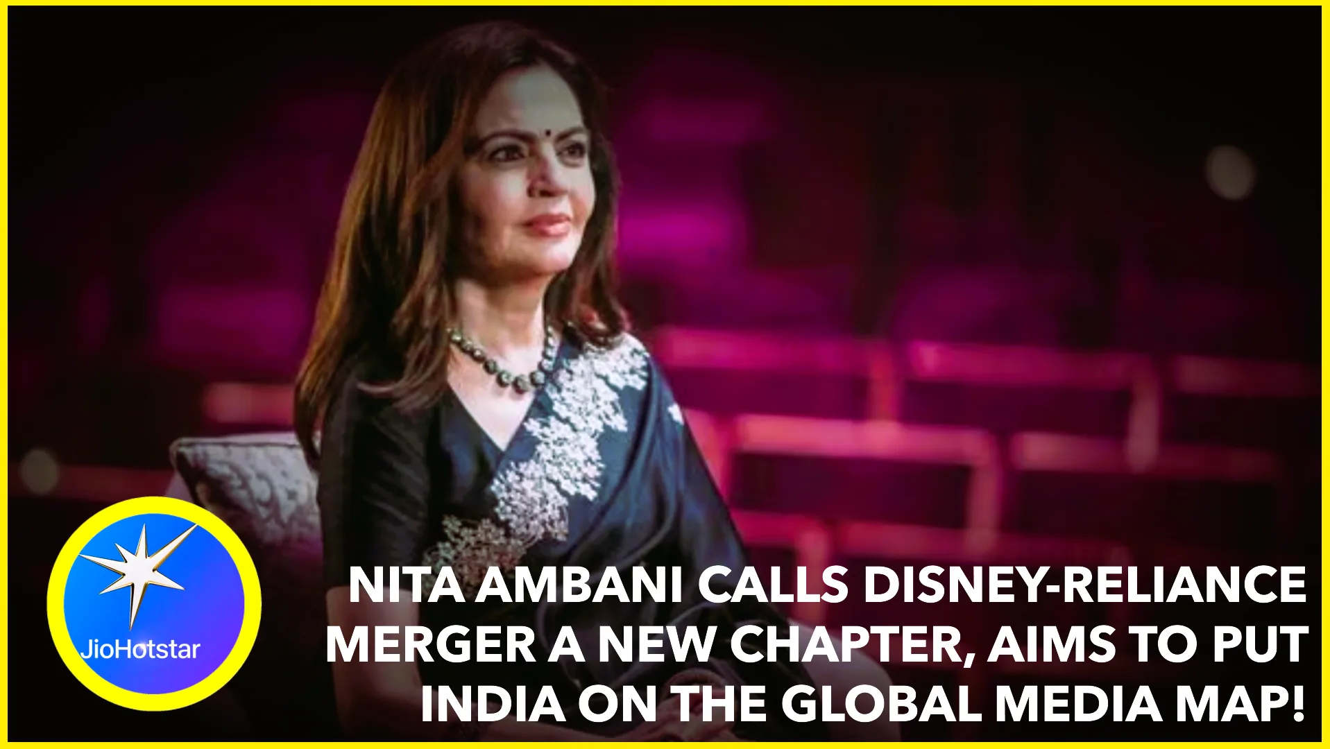 Nita Ambani on Disney-Reliance Merger: A New Beginning