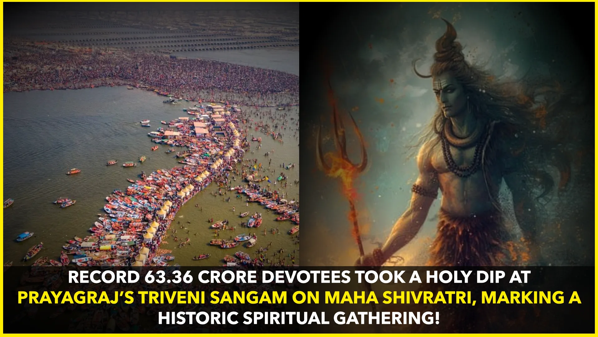 Maha Kumbh Mela 2025 Concludes with Record-Breaking Devotee Participation