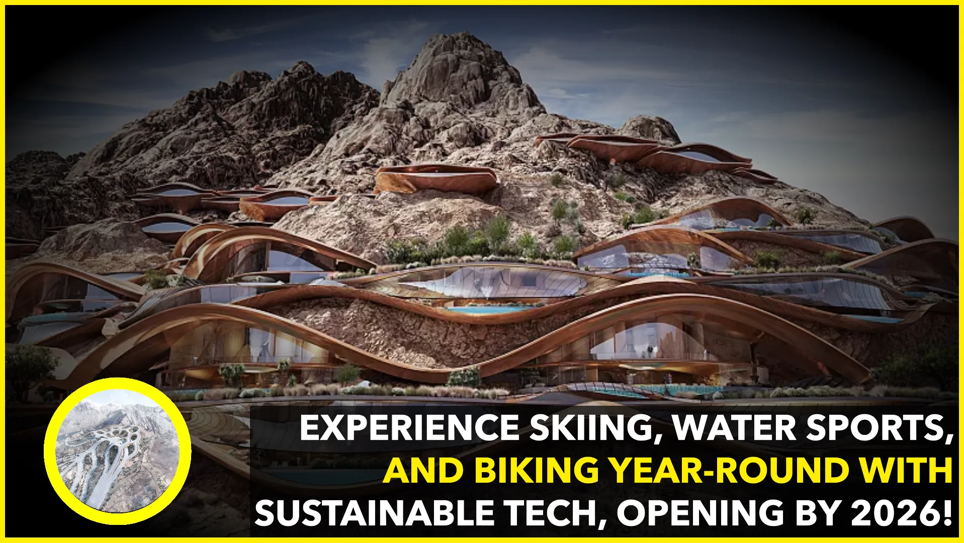 Saudi Arabia Unveils $500 Billion Ski Resort in Neom’s Mountains