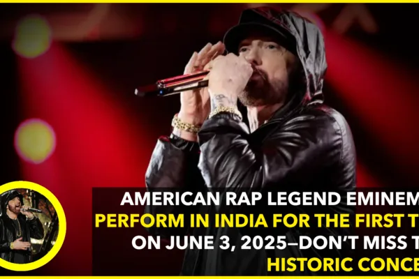 Eminem to Perform in Mumbai on June 3, 2025: First-Ever Concert in India Confirmed Eminem to Perform in Mumbai on June 3, 2025: First-Ever Concert in India Confirmed