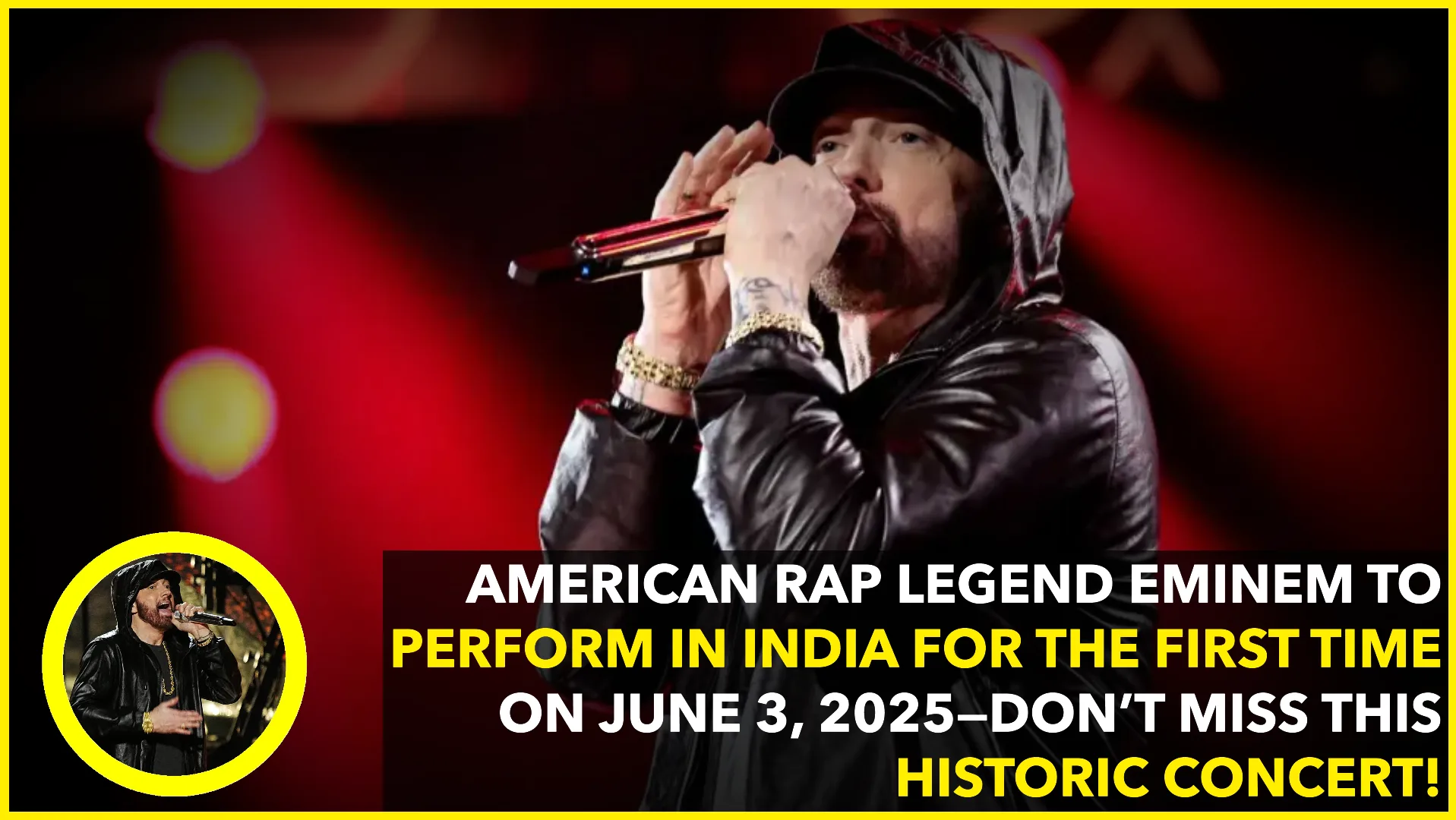 Eminem to Perform in Mumbai on June 3, 2025: First-Ever Concert in India Confirmed