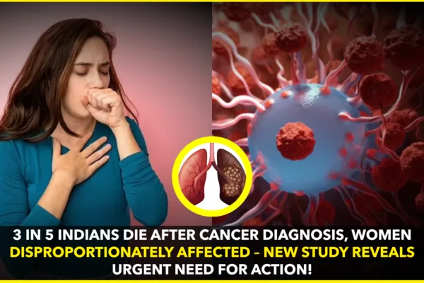 3 in 5 Indians Succumb to Cancer After Diagnosis: Study Reveals Women at Higher Risk 3 in 5 Indians Succumb to Cancer After Diagnosis: Study Reveals Women at Higher Risk
