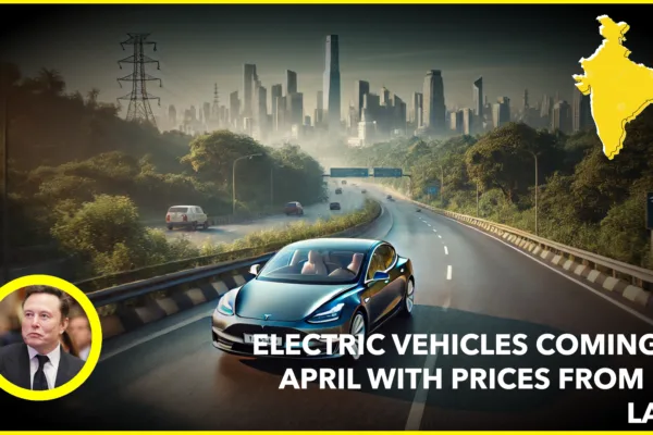 Tesla Set to Launch Electric Vehicles in India by April, Prices Starting at ₹22 Lakh
