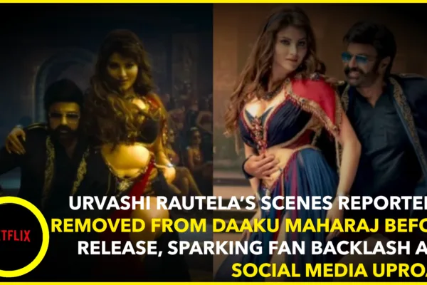 Netflix Faces Backlash After Reportedly Removing Urvashi Rautela’s Scenes from Daaku Maharaaj—Here’s What Happened Netflix Faces Backlash After Reportedly Removing Urvashi Rautela’s Scenes from Daaku Maharaaj—Here’s What Happened