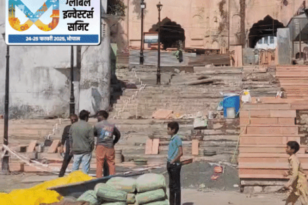 जीआईएस के लिए 2 लाख पौधों से सज रहा भोपाल:5 हजार पेंटिंग्स में MP की संस्कृति देखेंगे मेहमान; सड़क-रोटरी पर ₹110 करोड़ खर्च