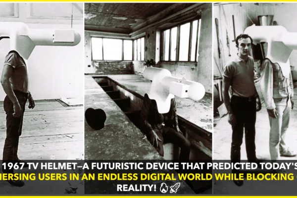 A Glimpse into the Future of Technology from 1967: The TV Helmet – A Visionary Concept Ahead of Its Time A Glimpse into the Future of Technology from 1967: The TV Helmet – A Visionary Concept Ahead of Its Time