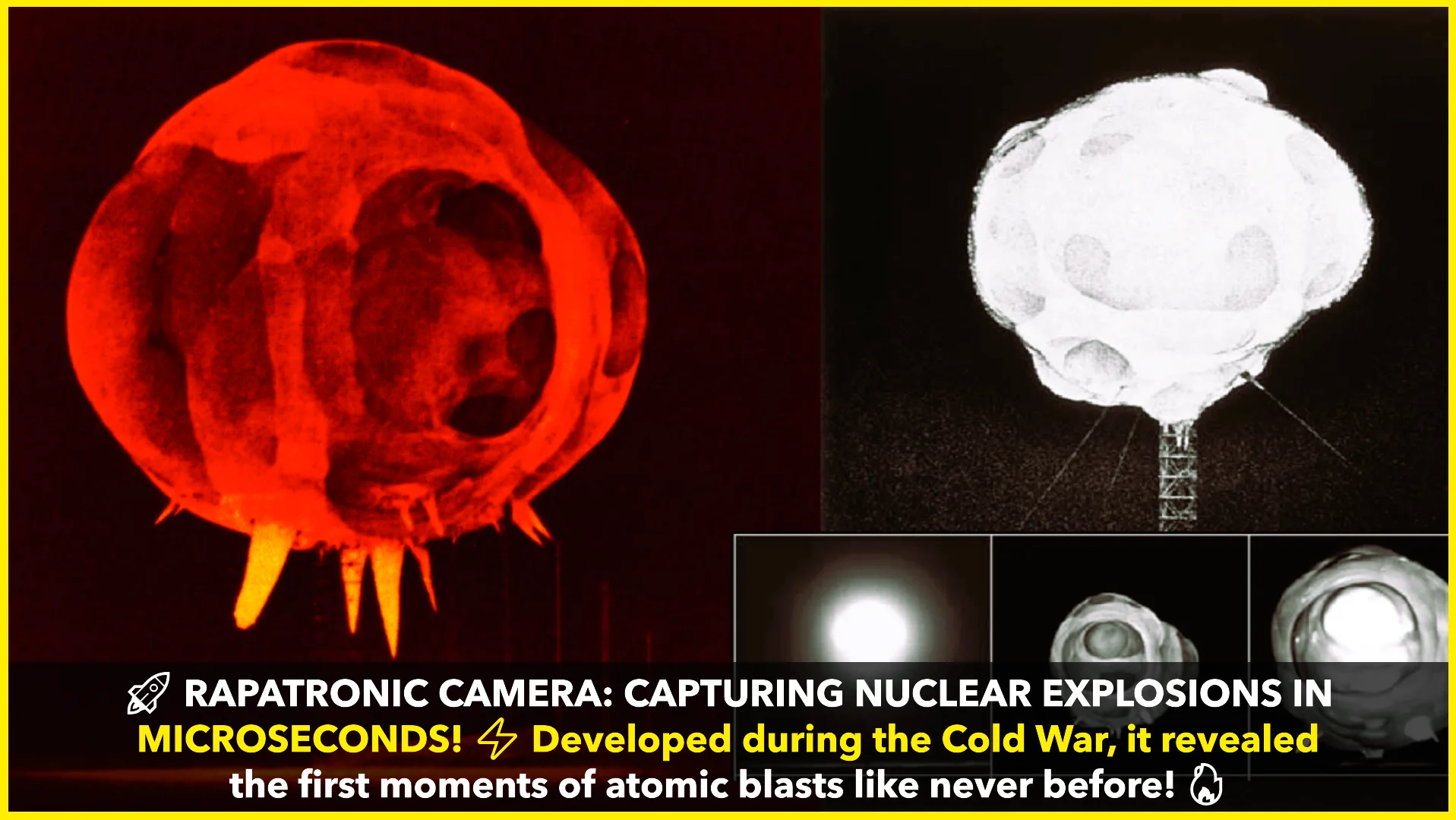 The Rapatronic Camera: Capturing the First Microseconds of Nuclear Explosions