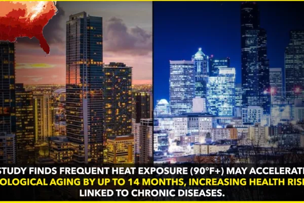 Study Reveals Frequent Heat Exposure May Accelerate Biological Aging by Over a Year Study Reveals Frequent Heat Exposure May Accelerate Biological Aging by Over a Year