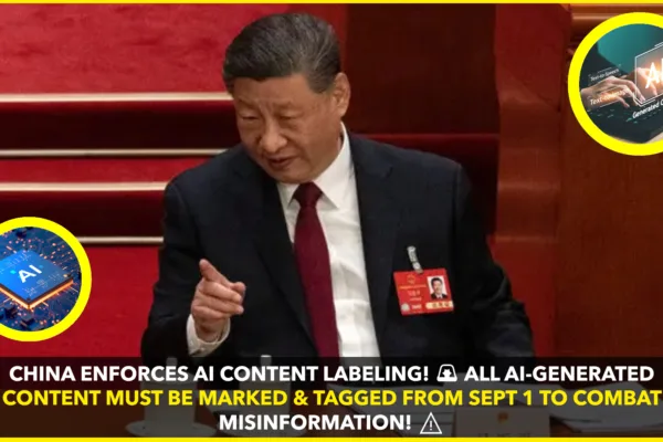 China Implements Strict Regulations for AI-Generated Content to Ensure Transparency China Implements Strict Regulations for AI-Generated Content to Ensure Transparency