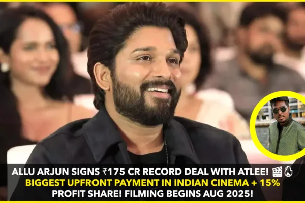 Allu Arjun Signs Record-Breaking Deal for Next Film with Atlee and Sun Pictures Allu Arjun Signs Record-Breaking Deal for Next Film with Atlee and Sun Pictures