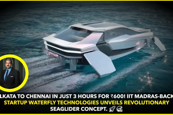Kolkata to Chennai in Just 3 Hours for ₹600? IIT Madras-Backed Startup Unveils Revolutionary Seaglider
