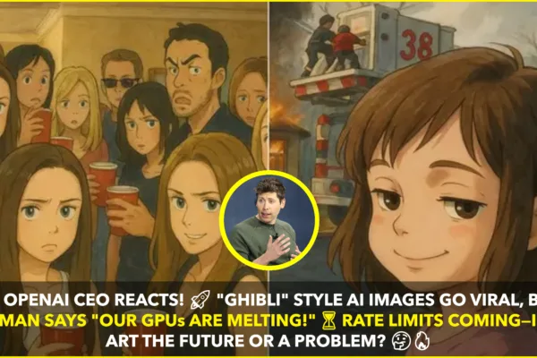 Sam Altman Reacts to Viral Ghibli-Inspired AI Images, OpenAI Limits Generations Sam Altman Reacts to Viral Ghibli-Inspired AI Images, OpenAI Limits Generations