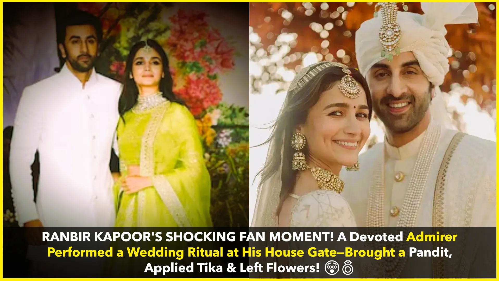 Ranbir Kapoor Recalls Bizarre Fan Wedding Ritual at His Family Home