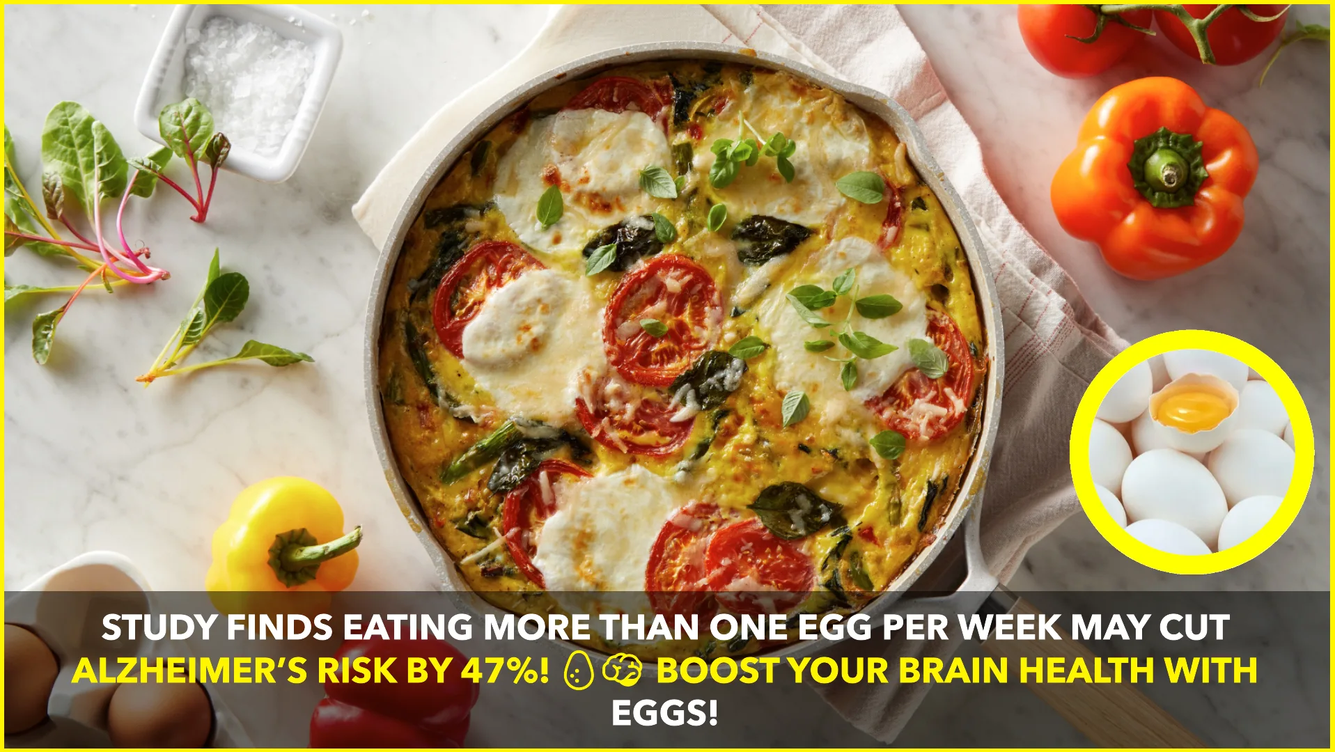 Eating Eggs May Reduce Alzheimer’s Risk by 47%, Study Finds