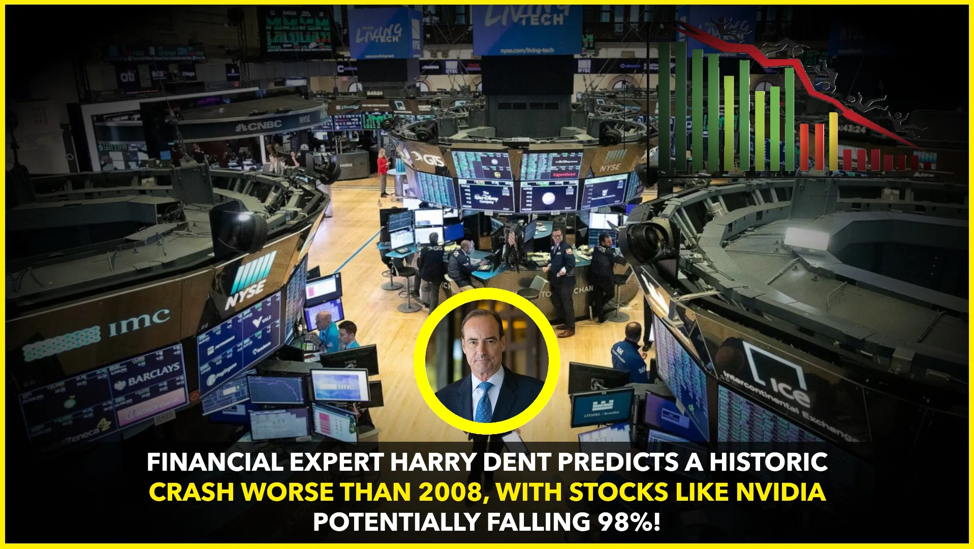 Harry Dent Predicts Historic Market Crash Worse Than 2008 – Is Your Portfolio Safe?