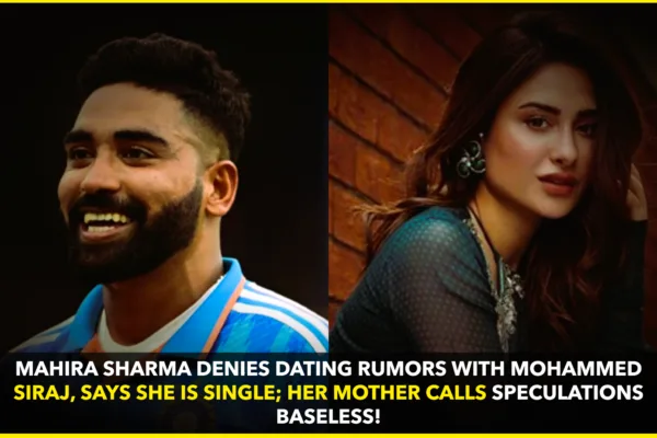 Mahira Sharma Denies Dating Rumors with Mohammed Siraj, Calls Speculations Baseless Mahira Sharma Denies Dating Rumors with Mohammed Siraj, Calls Speculations Baseless